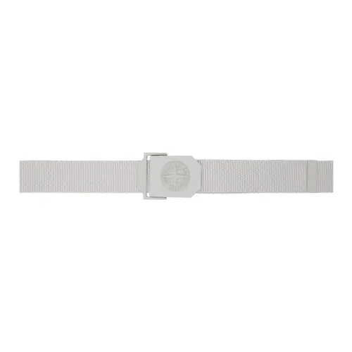 STONE ISLAND Polyamide Belt Men's Gray Width: 4CM
