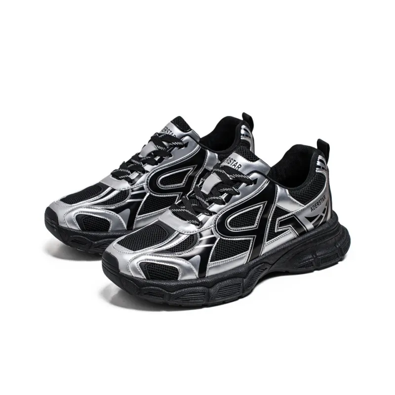 M.M Party Anti Slip Wear Resistant Low Top Chunky Sneakers Men's-5