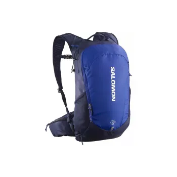 SALOMON Polyester Backpack Regular Unisex Sea Blue & Black
