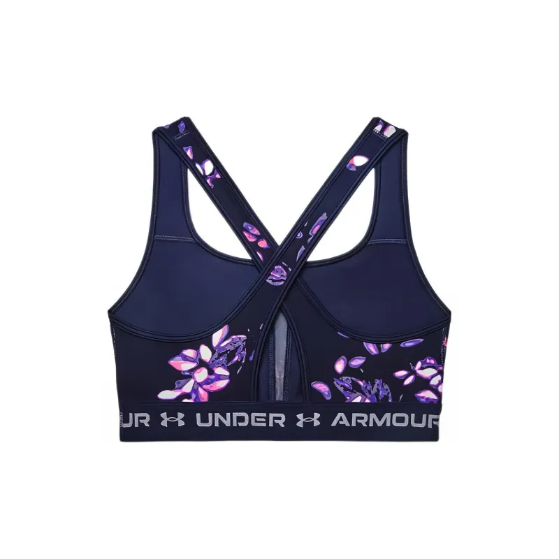 Under Armour Crossback Tank Tops Women's Navy Blue-1