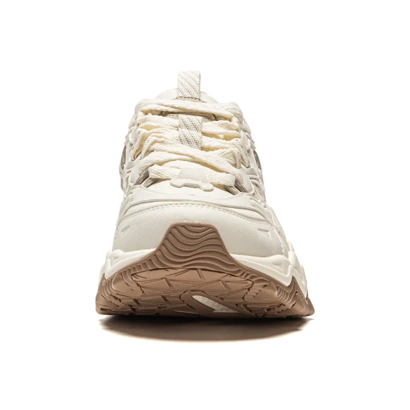 LiNing Cat's Claw Lite 2 Anti Slip Wear Resistant Low Top Casual Shoes Women's Beige-4