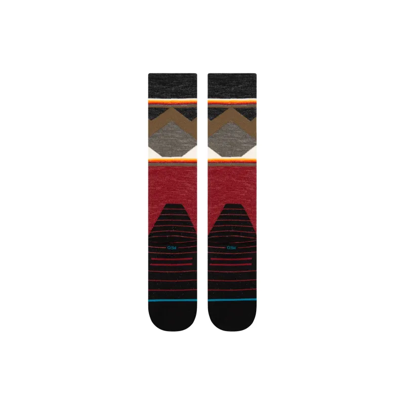 Stance Knee High Socks Unisex 1 Pack Red-2