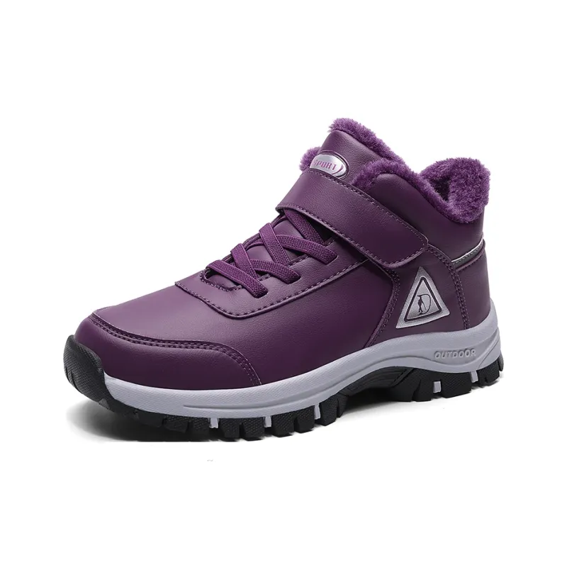 SMDXDMS Anti Slip Cushioning Warm High Top Sprint Running Shoes Unisex-47