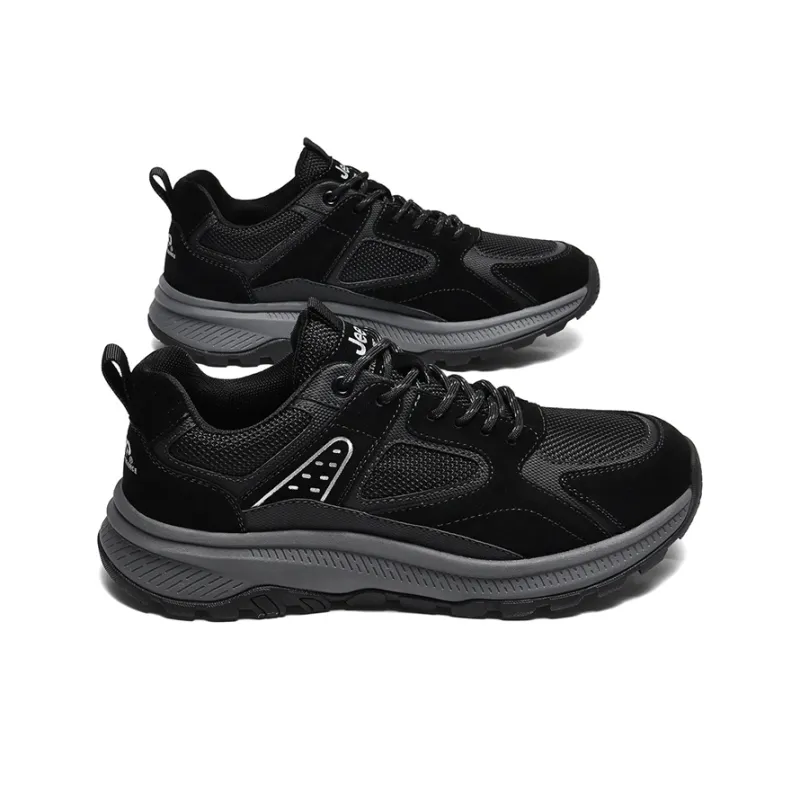Jeep Sports Soft Sole Anti-Slip And Wear-Resistant Coverage Low-Top Trekking Shoes Men's-2