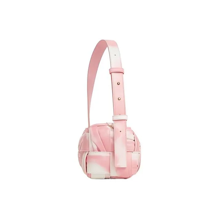 Bottega Veneta CASSETTE Pleated Sheepskin Handbag, Shoulder Bag Trumpets Women's-1