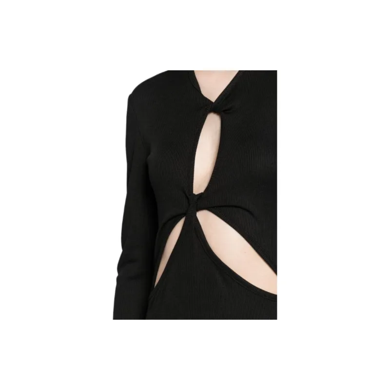 Christopher Esber Open Twist Anglaise Dress-4