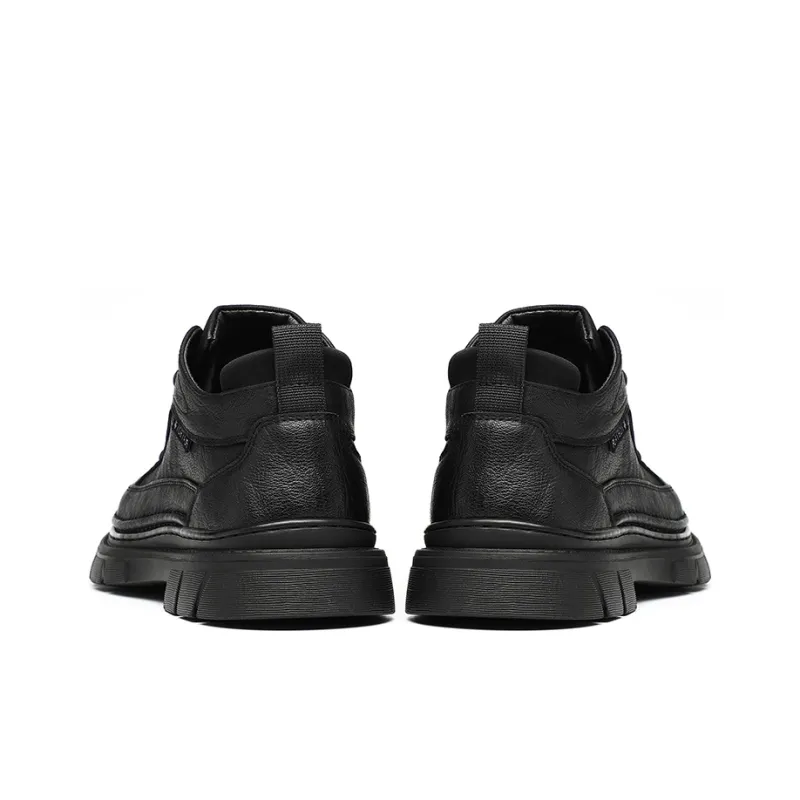 Playboy Wear Resistant Low Top Casual Shoes Men's Black-2