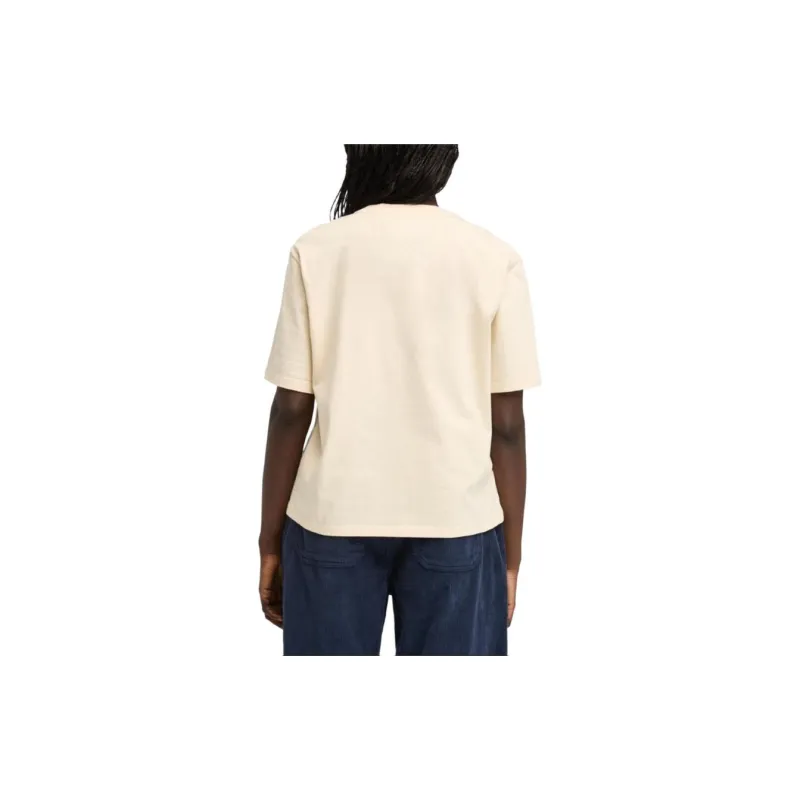 Timberland Drop Shoulder Sleeve T Shirt Women's Light Brown-4