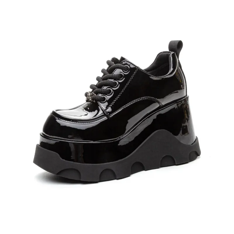Shangjinni Casual Single Shoes 9cm Women's Black-0