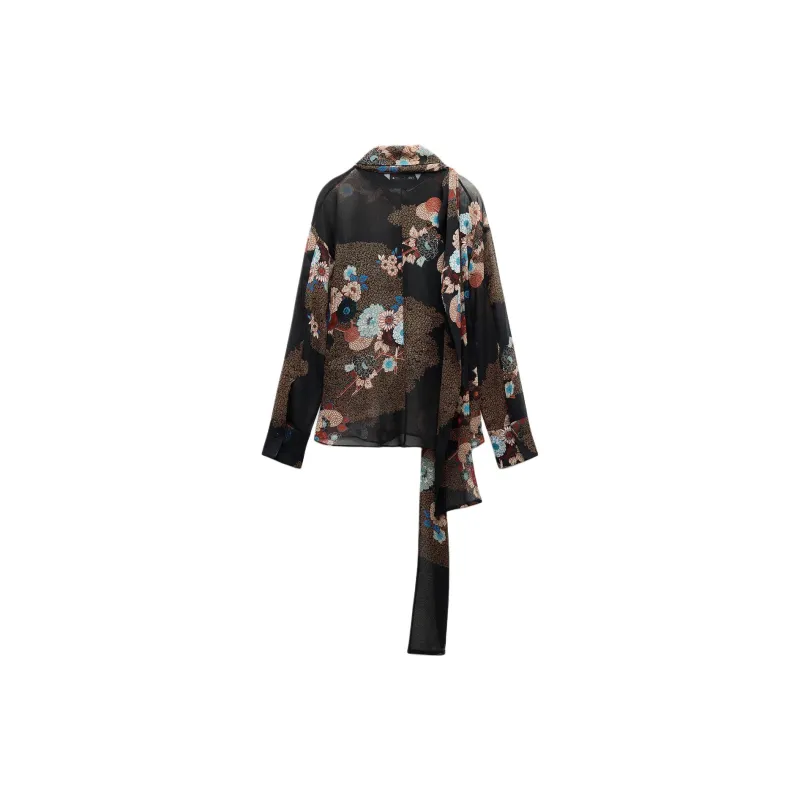 ZARA ZW Series Shirt Women's Black-1