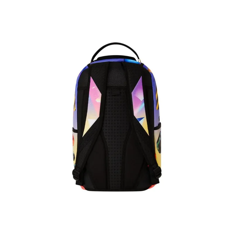 SPRAYGROUND Artificial Leather Backpack Unisex Rainbow-4