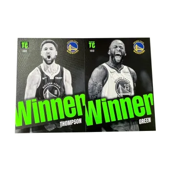 PANINI Golden State Warriors Klay Thompson Grimm TC Collection Unstoppable Player Card Rare Card Sports Cards 2 Pcs