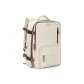Beige White Brown[Includes Wet-Dry Separation Pocket+Independent Shoe Compartment]