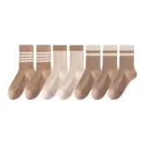 2 Coffee Double Stripe+2 Milk White+3 Coffee Single Stripe