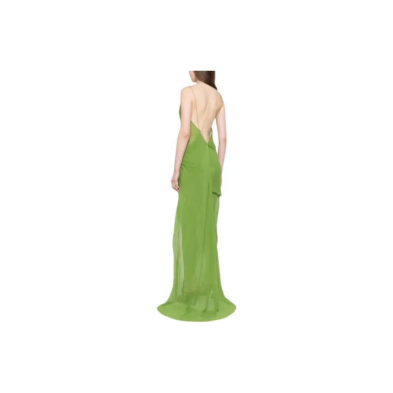 Christopher Esber Cowl Hip Slip Dress-2