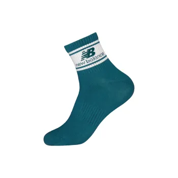 New Balance NB Mid Calf Socks Unisex 1 Pack Lake Green