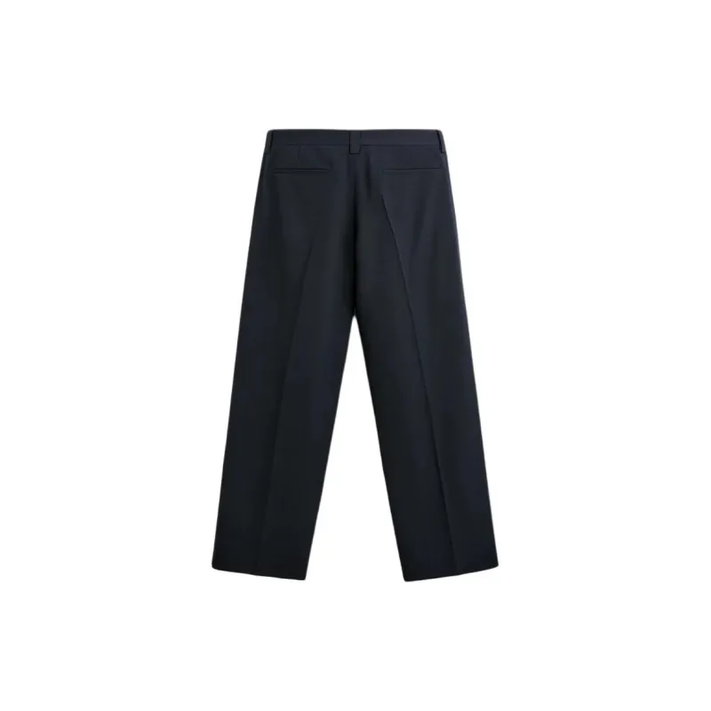 ZARA Harry Lambert Co brand Suit Trousers Unisex Navy-1