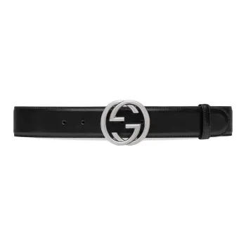 GUCCI Interlocking G Belt Palladium Buckle