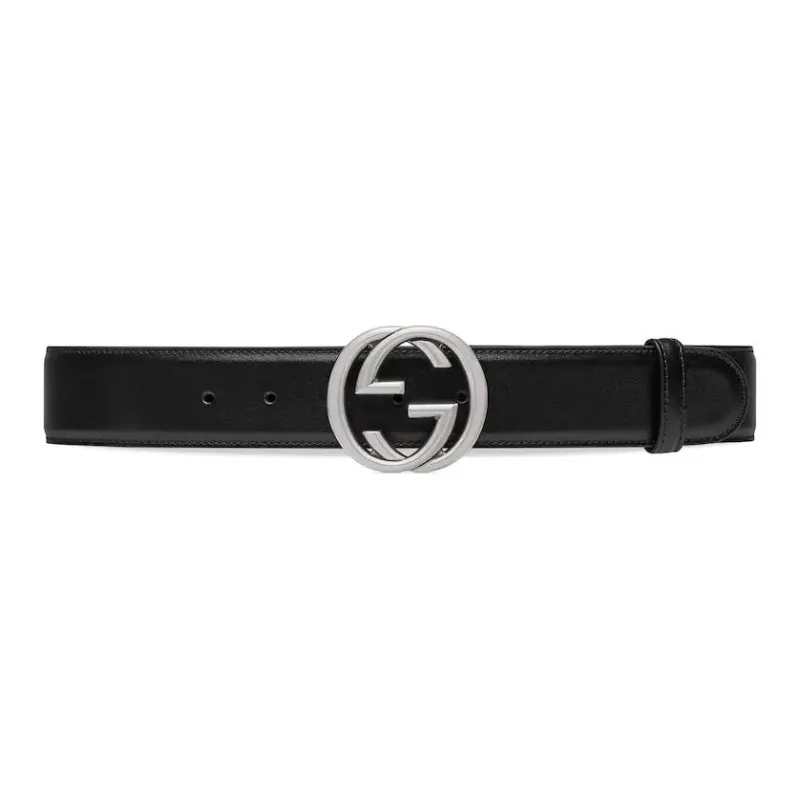 GUCCI Interlocking G Belt Palladium Buckle-0
