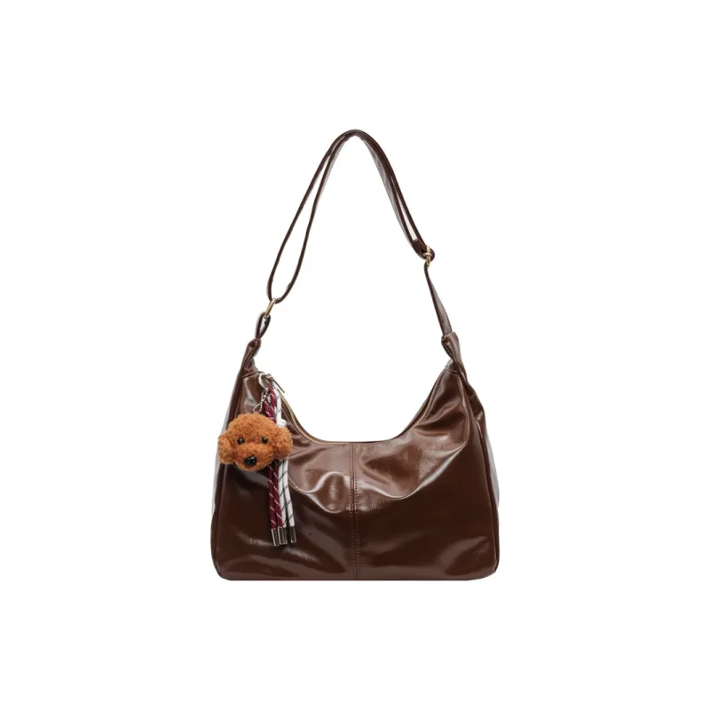 BAODIDAISHU PU Tote Medium Size Women's Mud/Caramel Brown/Black/Coffee-6
