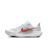 White/Wolf Gray/Black/Leather Red