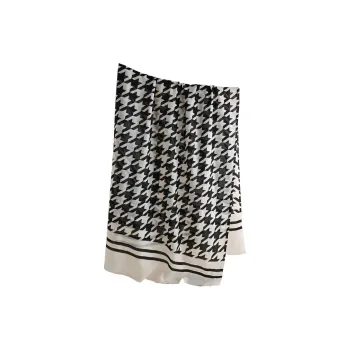 Hang Silk Road 100% Sheep Wool Knit Scarves Women's