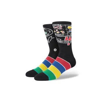 Stance x ELF Mid Calf Socks Unisex 1 Pack Black