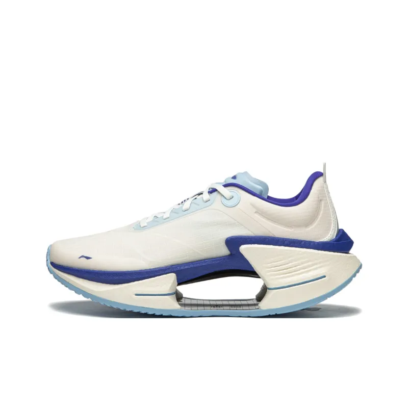 LiNing Shadow 3 ESSENTIAL Cushioning Support Rebound Low Top Running Shoes Men's White-0