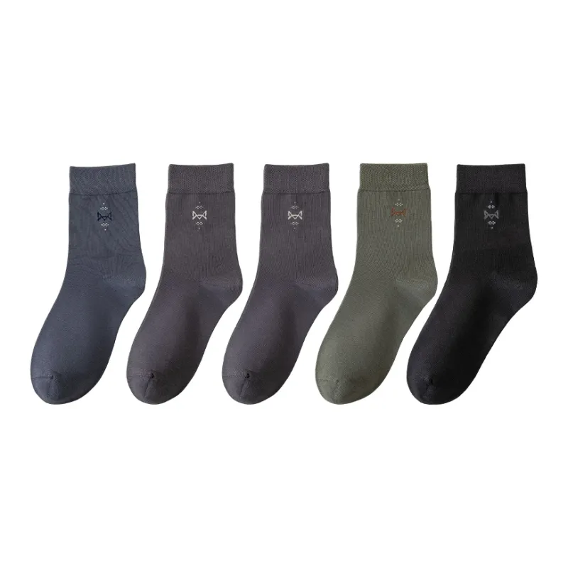MIIOW Mid Calf Socks Men's Combo Set-20