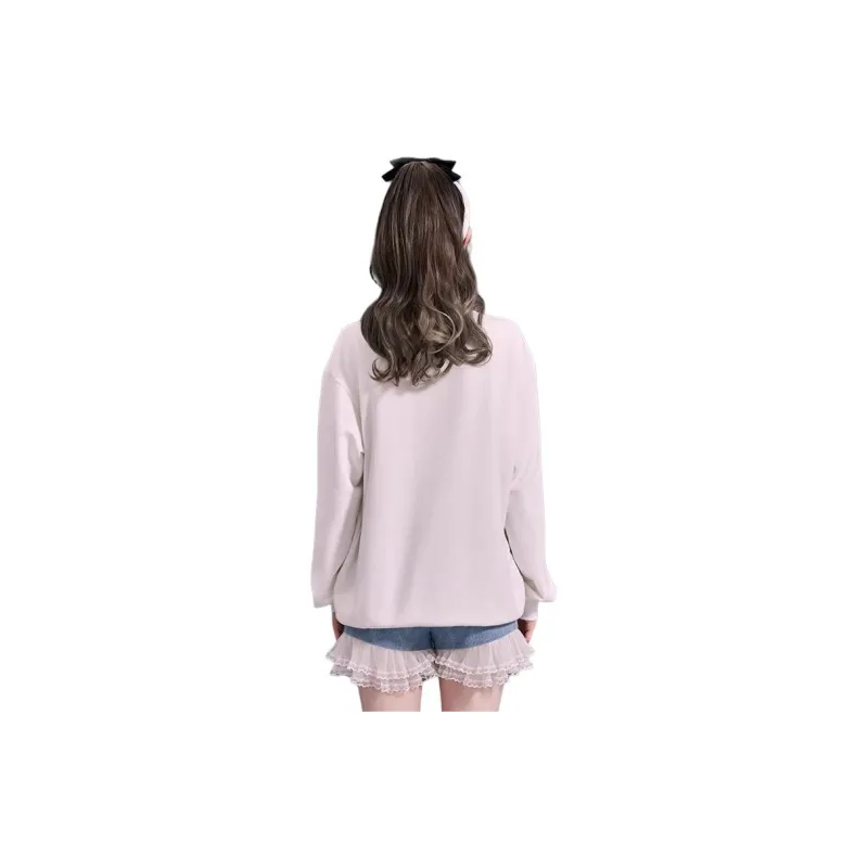 Bronze Lucia Sweatshirt Unisex White-1
