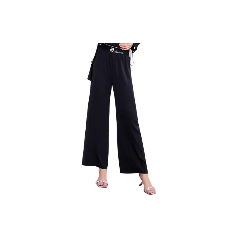 BESIONIA SS23 Casual Pants Women's Black-1