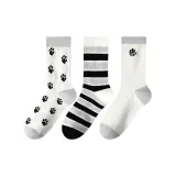 3 Pack[Small Paw All over Print+Wide Horizontal Stripes+Large Paw Print]