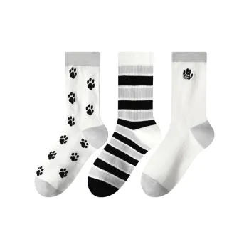 MIIOW Mid-Calf Socks Women's 3 Pack