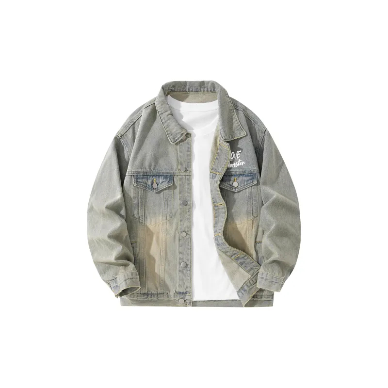 Love Monster Denim Jacket Unisex-6