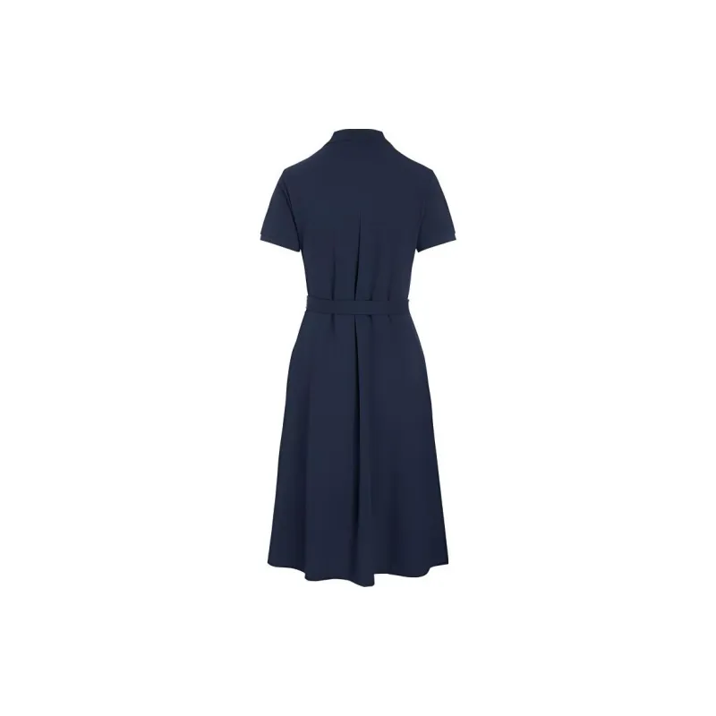 Polo Ralph Lauren SS22 Short Sleeved Dresses Women's Dark Blue-1
