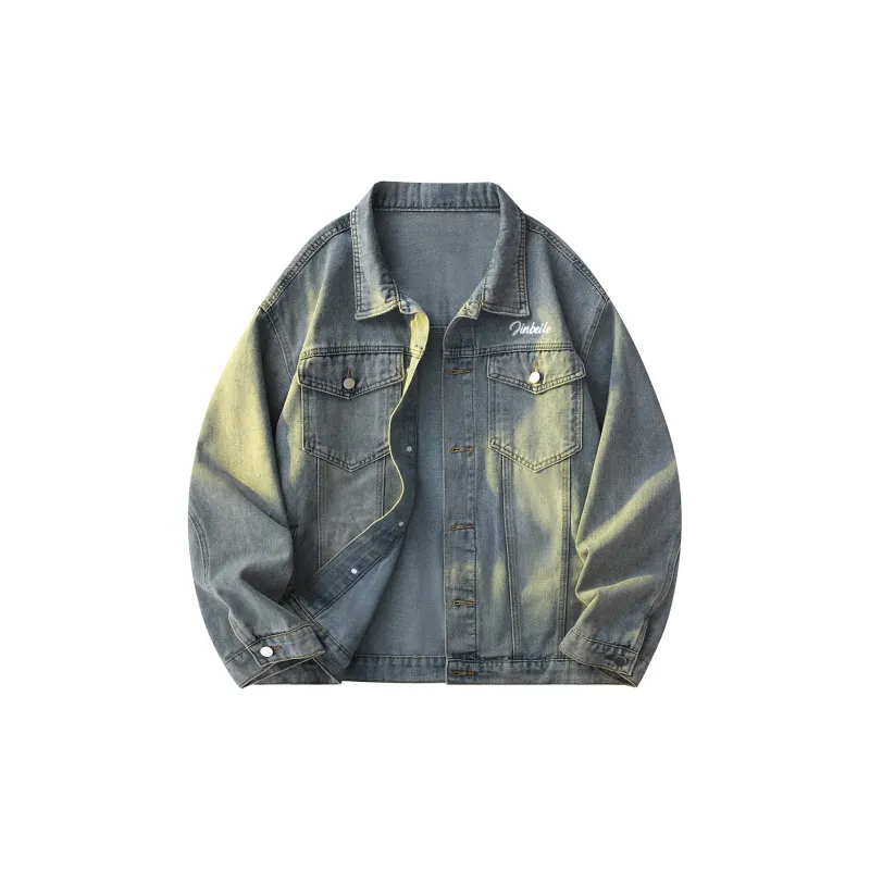 JINBEILE Denim Jackets Unisex-25