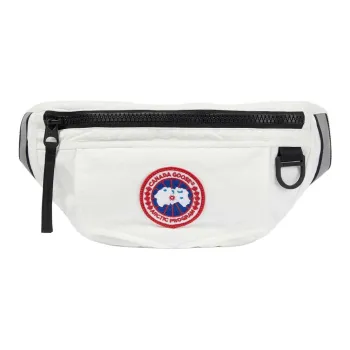 Canada Goose Fabric Fanny Pack Unisex Polaris White