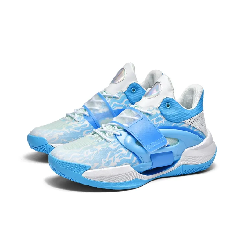 MUSNODO Rebound Reflective With High Visibility High Top Basketball Shoes Unisex-2