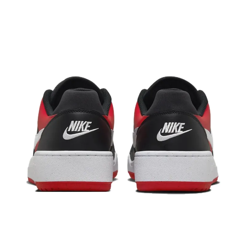 Nike Full Force Low Black University Red White-3