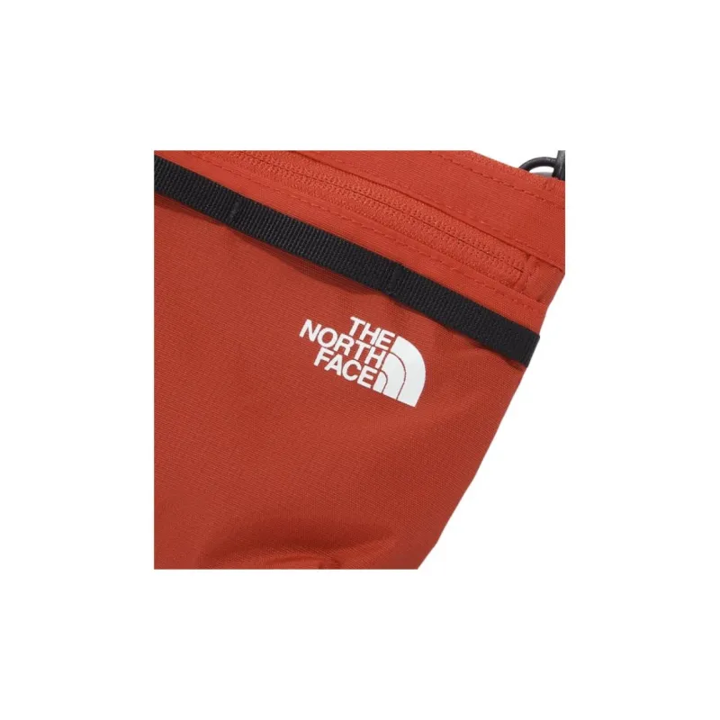 THE NORTH FACE Nylon Shoulder Bag, Crossbody Bag Regular Unisex Red-3