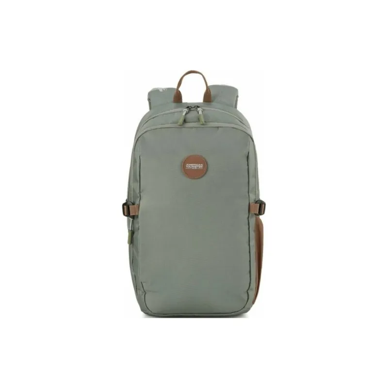 AMERICAN TOURISTER Polyester Backpack Unisex Olive Green-0