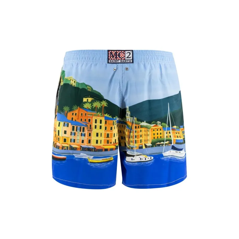 MC2 Saint Barth Gustavia Placed Swim Shorts-1