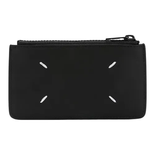 Maison Margiela Calfskin Card Holder Wallet Men's Black