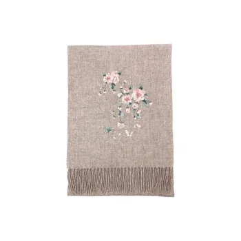 Hang Silk Road 100% Sheep Wool Knit Scarves Women's