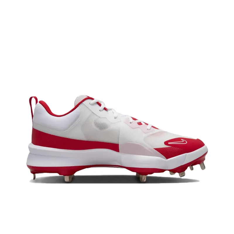 Nike Force Zoom Trout 9 Pro White Team Red University Red-1