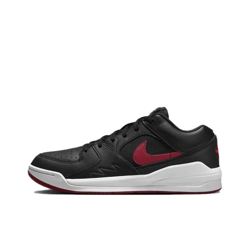 JORDAN Stadium 90 Black White Gym Red-0