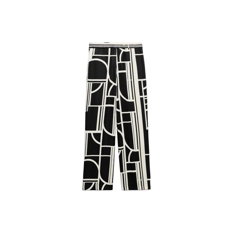 ZARA Casual Pants Women's Black-1
