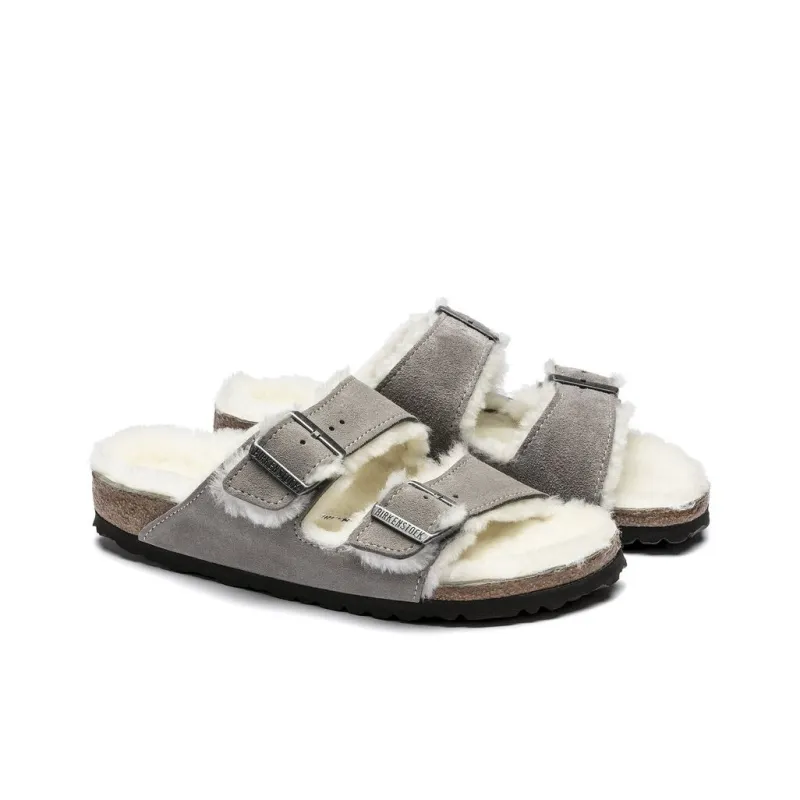 Birkenstock Arizona Shearling Sandals-2