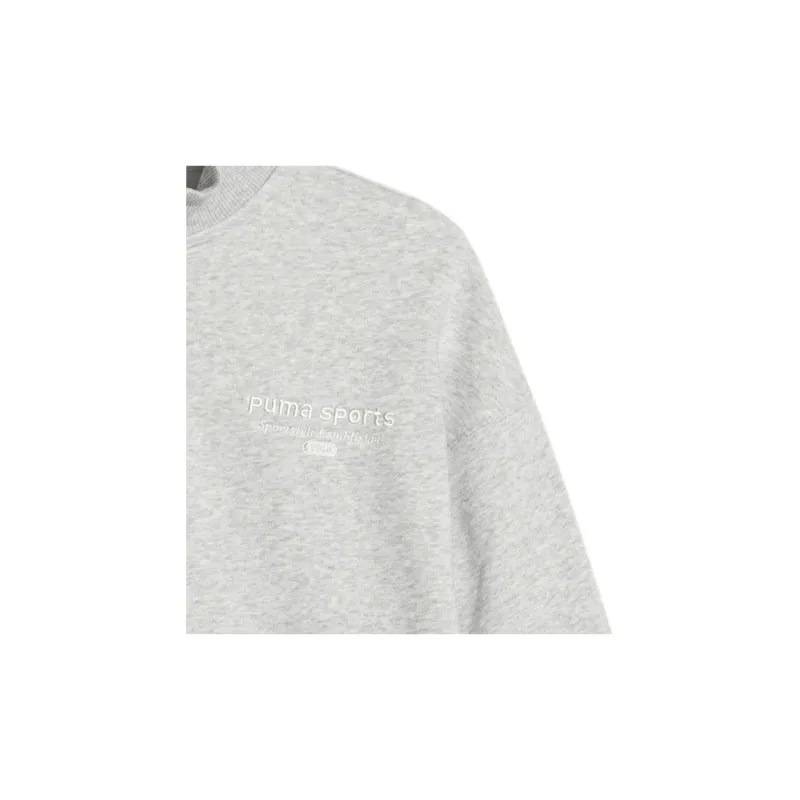 PUMA Sweatshirts Women's Gray-1