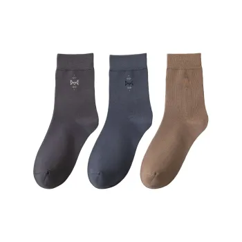 MIIOW Mid Calf Socks Men's Combo Set